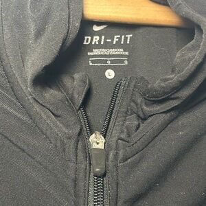 Nike Black Dri-FIT Zip-Up Jacket
